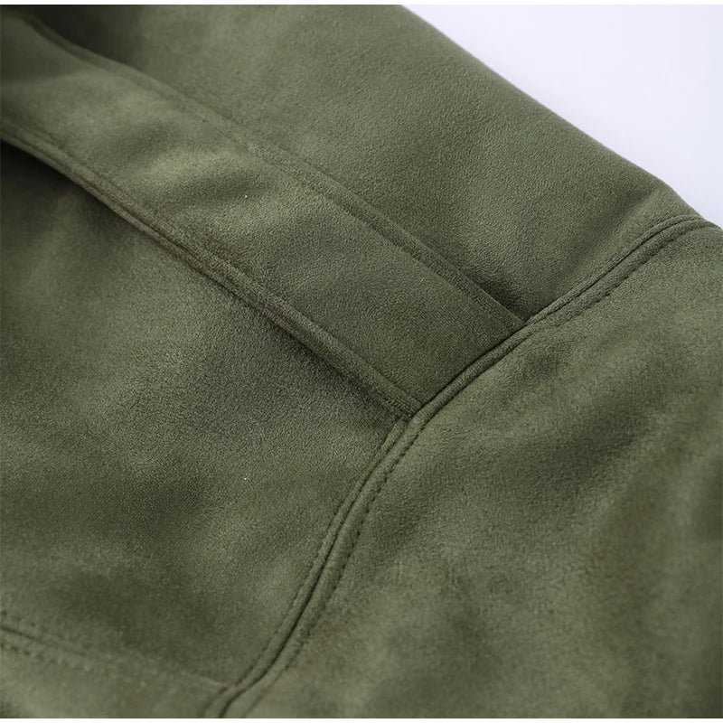 Long Sleeves Jacket -Sets Baggy