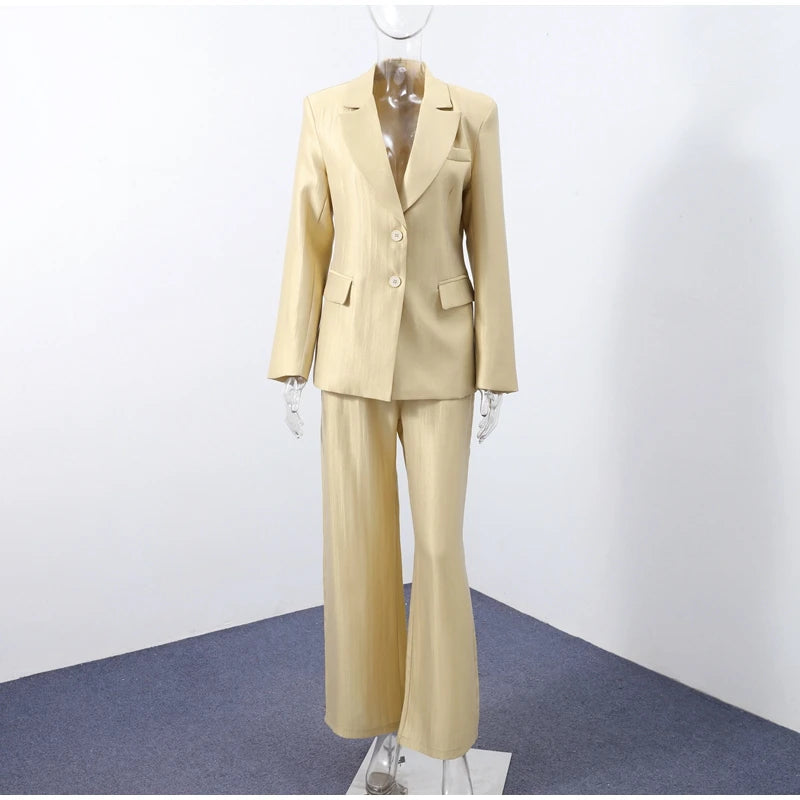 Suit Jacket - Woman Set Casual