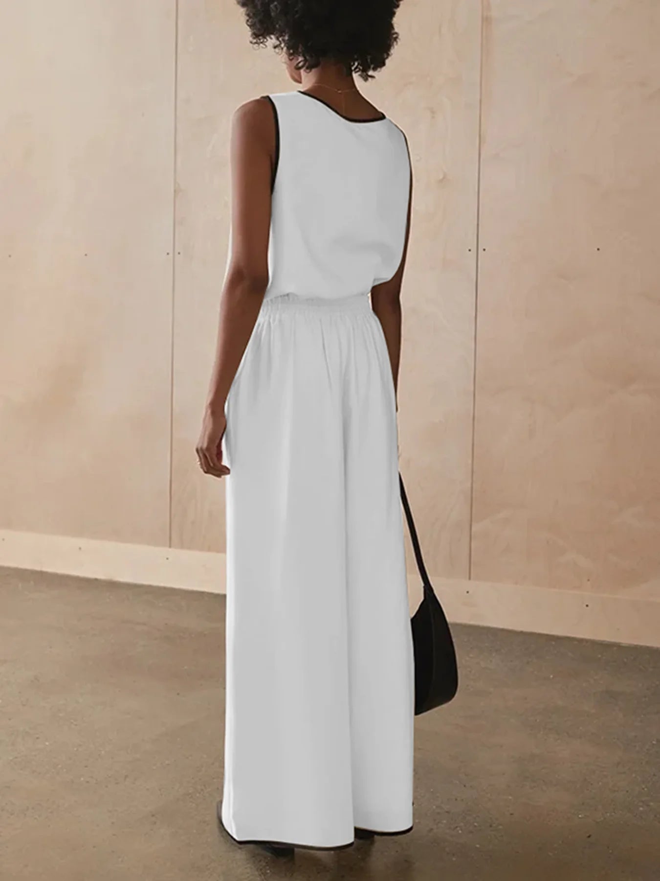 Sets - Sleeveless Tank Top Pants Set