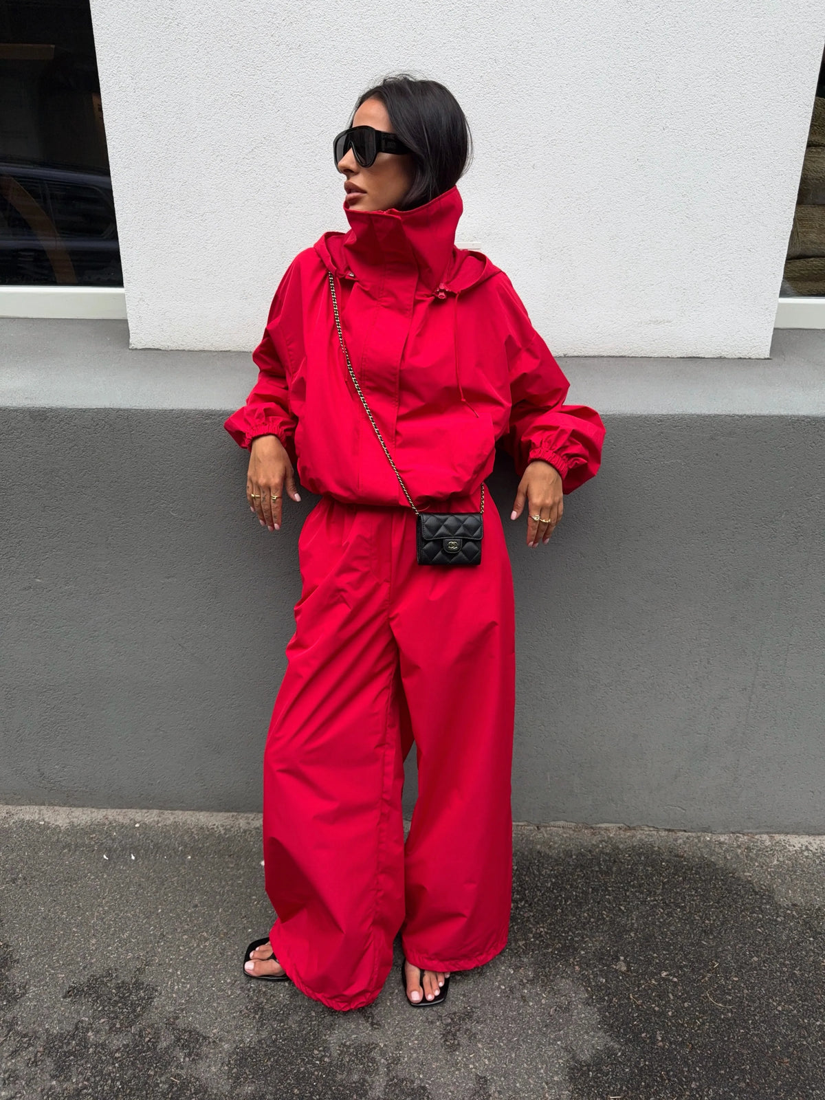 THE red CO-ORD set