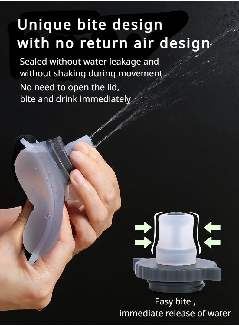 Wrist water bottle - cycling marathon hydration tool, mountaineering, outdoor portable climbing wrist water bottle