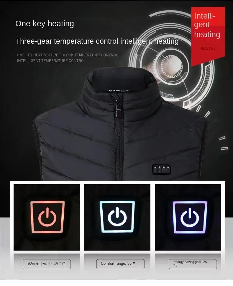 21 Zone Heating - USB Infrared Thermal Jacket