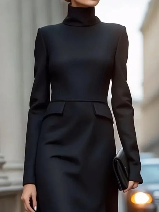 Urban Dresses - Black Long Sleeves