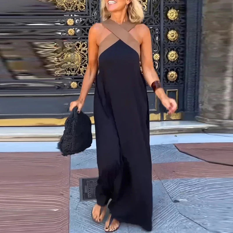 Long Dress - Off Shoulder Hollow Party