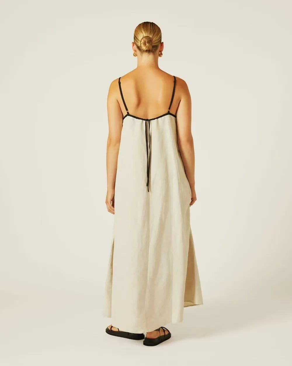 Cotton Camisole Dress - Swing Casual Dress