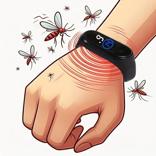 Mosquito repellent watch
