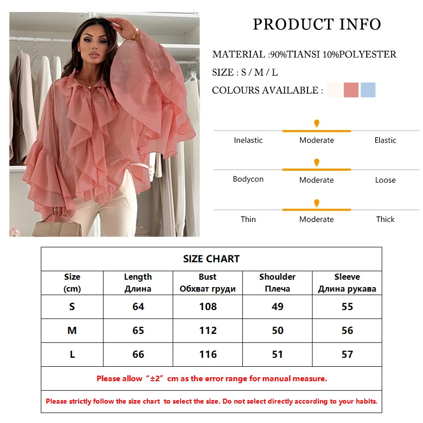 Shirt 2026 - Stand Collar Long Sleeve Blouse