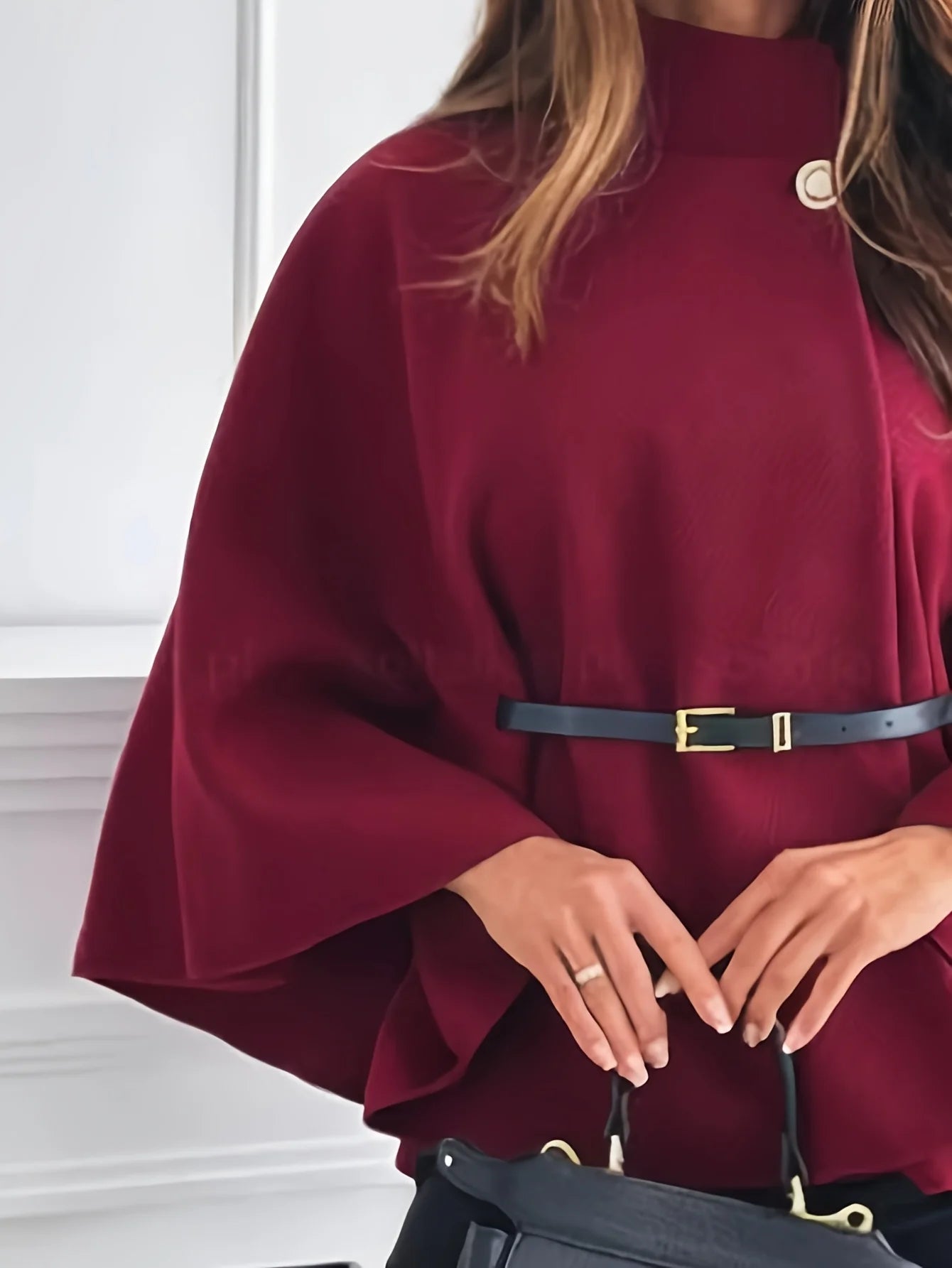 Jacket - buttonless belt