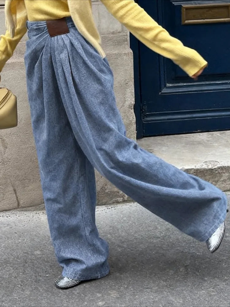 Autumn Jeans - Bottoms Vintage Denim Pants