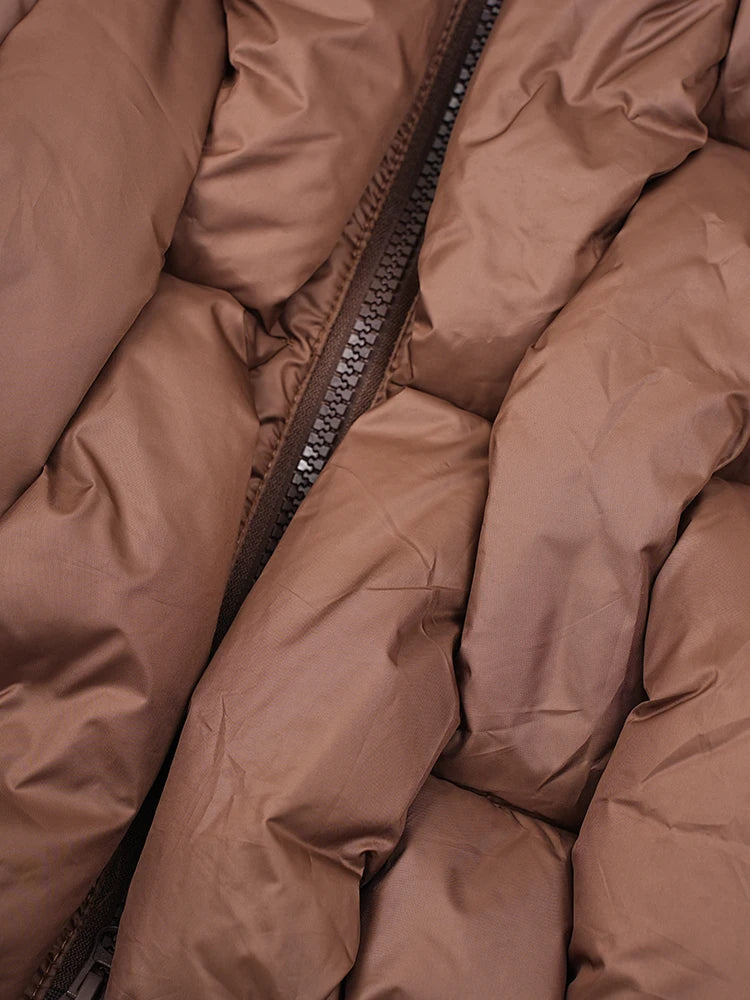 Warm Cotton-padded Coat Long Sleeve Women Parkas