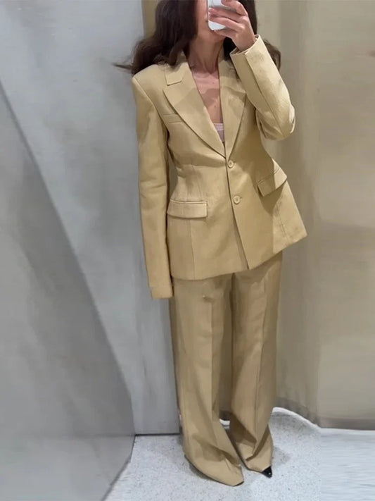 Suit Jacket - Woman Set Casual