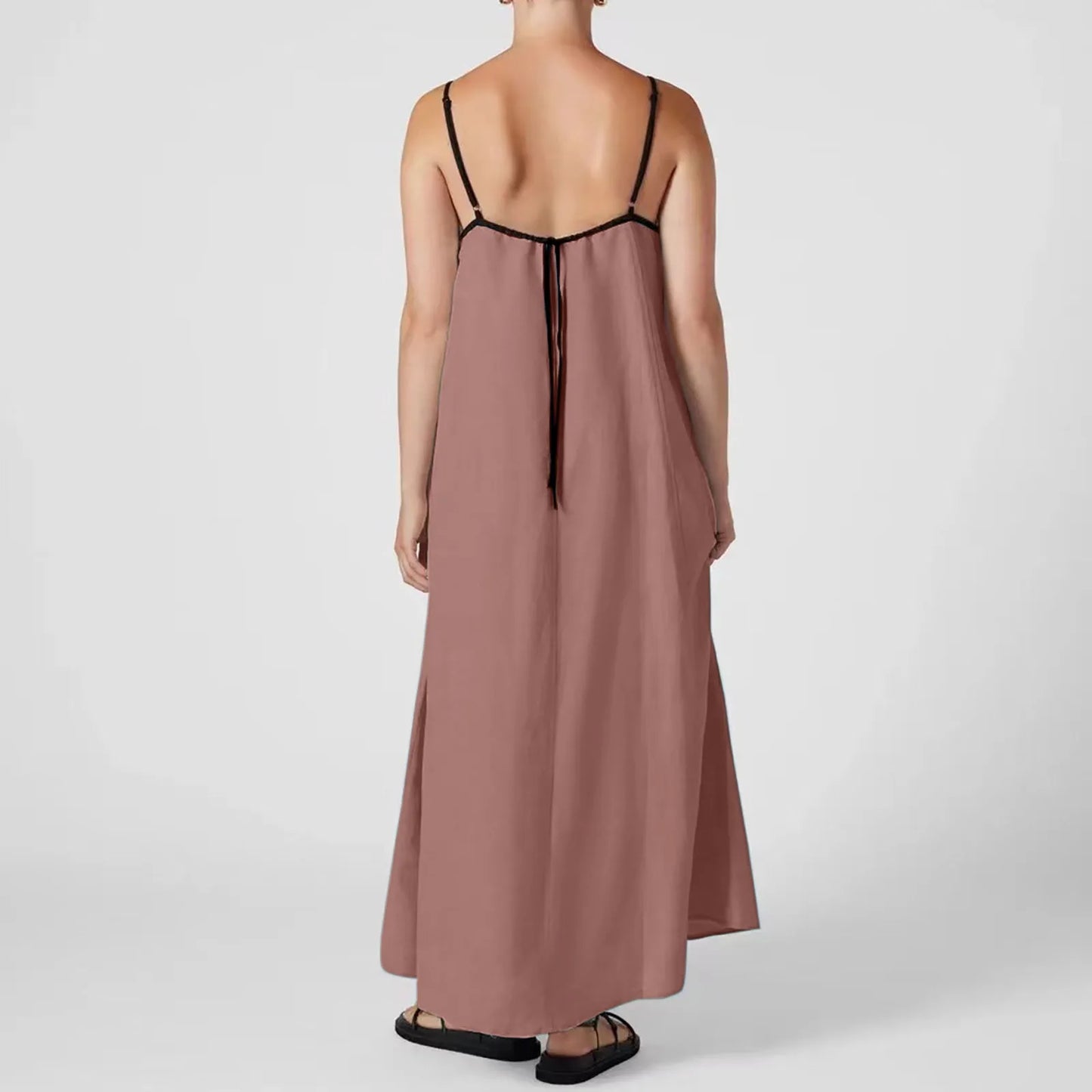 Cotton Camisole Dress - Swing Casual Dress