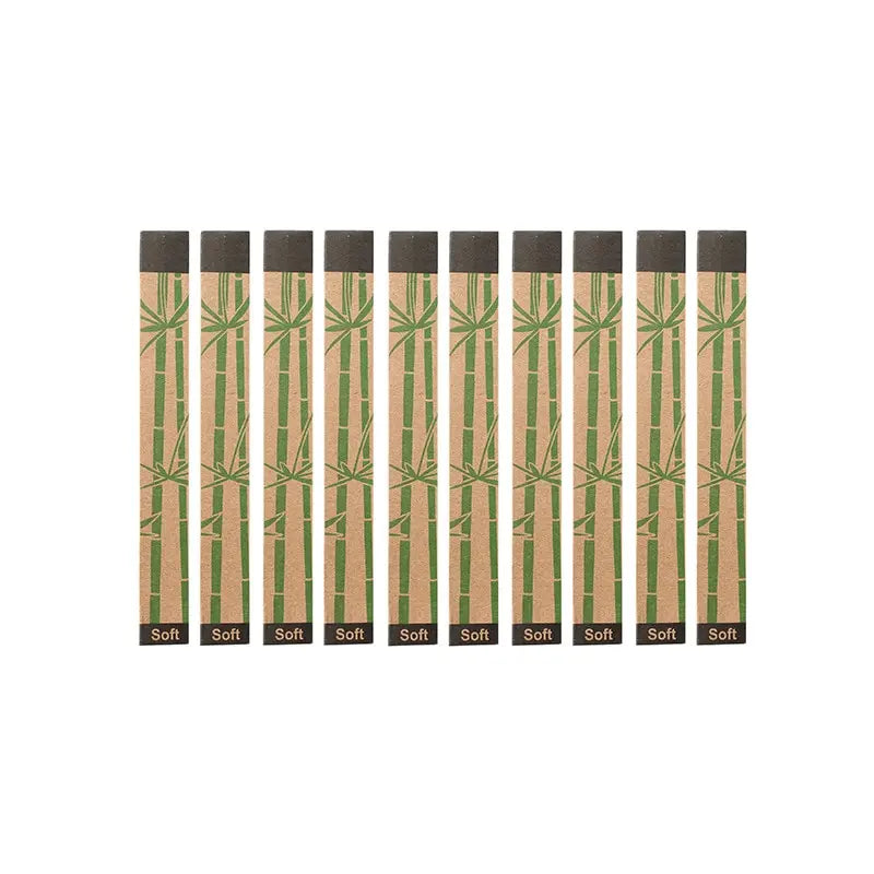 Bamboo Toothbrush -Set Natural Bamboo Toothbrush