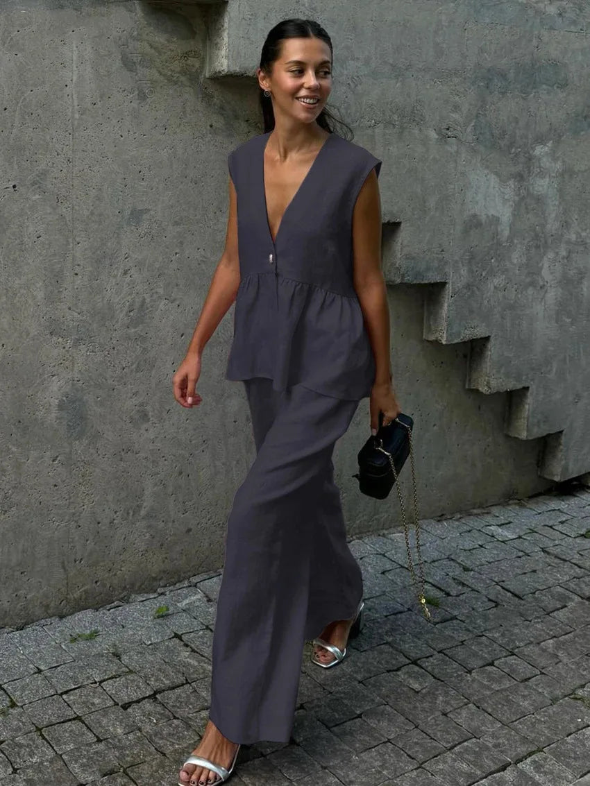 Top + Pants - Set Suits