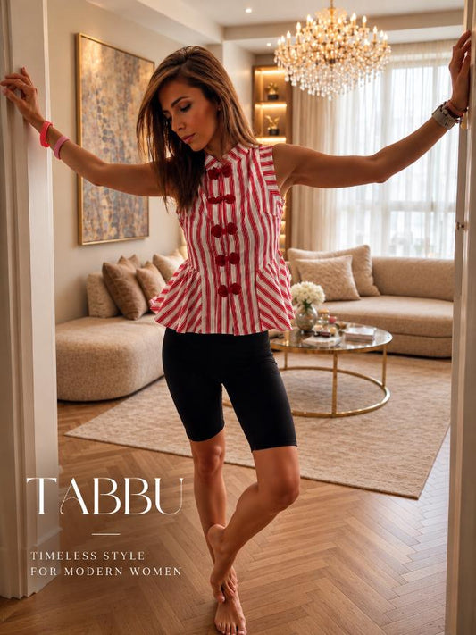 Blouse Striped Shirt -Chic Personality